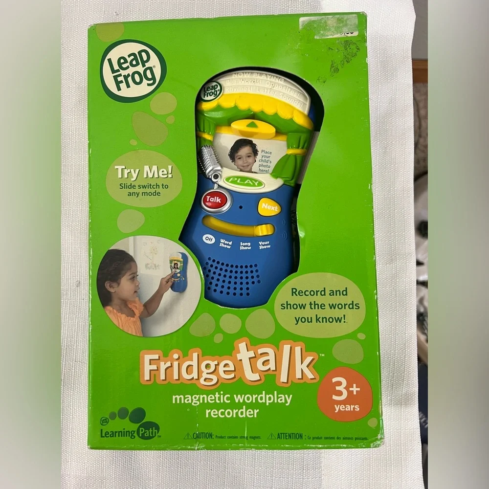Leapfrog Fridge Talk Magnetic Wordplay Recorder‎